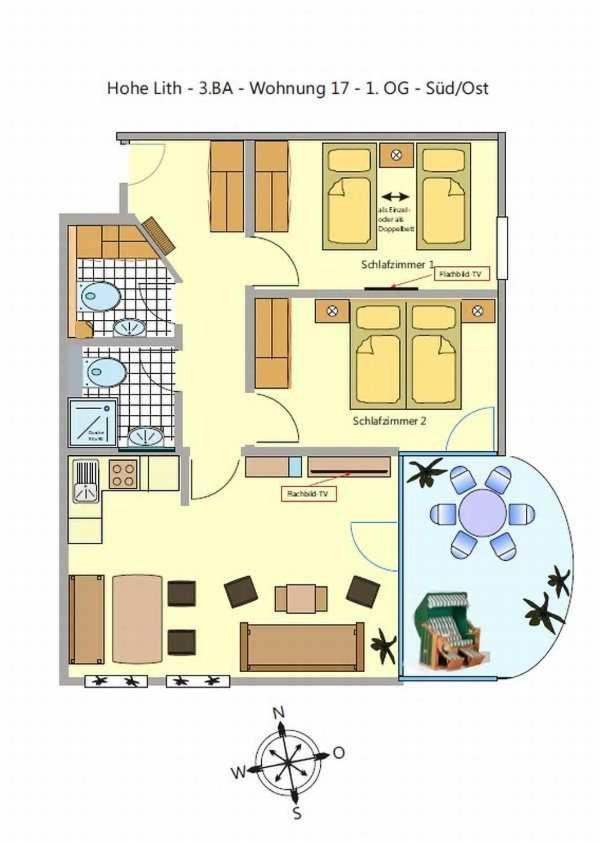 Hp Touristik - Residenz Hohe Lith Neu 3 1 2 Διαμέρισμα Κουξχάφεν Εξωτερικό φωτογραφία
